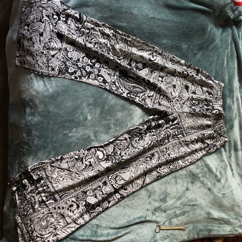 Boho print pants
